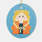 King Richard II of England Keramisch Ornament (Links)