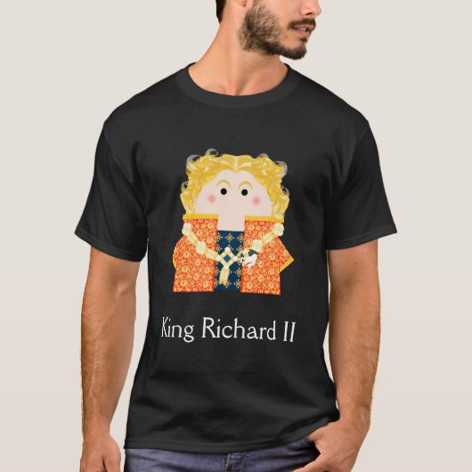 King Richard II of England T-shirt (Voorkant)
