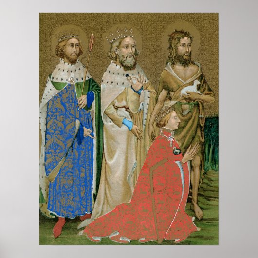 King Richard II - Wilton Diptych Poster (Voorkant)