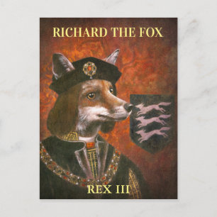 King Richard The Third Fox Briefkaart