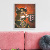 King Richard The Third Fox Canvas Afdruk (Insitu (Woonkamer))
