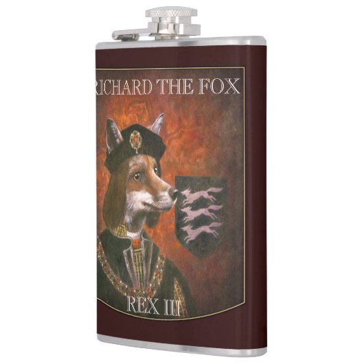 King Richard The Third Fox Flask Heupfles (Links)