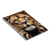 King’s Gaze Lion Notitieboek (Rechterzijde)