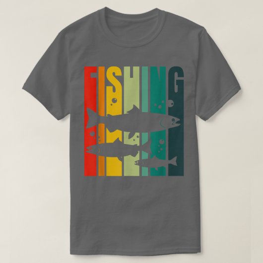 King Salmon Chinook Salmon Vist T-shirt (Design voorkant)