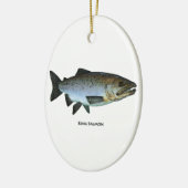 King Salmon Keramisch Ornament (Links)