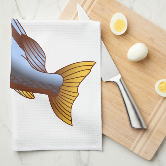 King Salmon Theedoek (Quarter Fold)