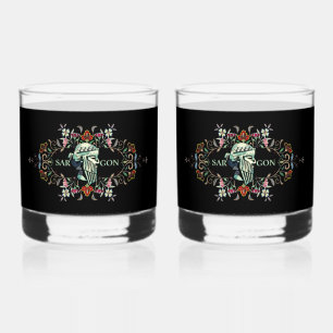 King Sargon Artwork Drinkware Set Whisky Glas