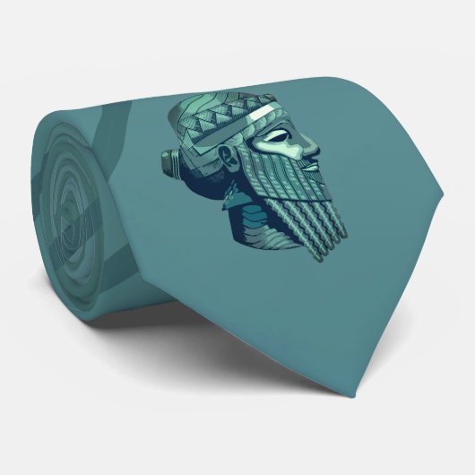 King Sargon Stropdas (Opgerold)