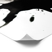 King Schaakstuk Schilderen Poster (Hoek)