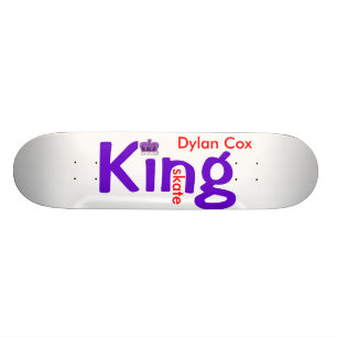 King Schaats Persoonlijk Skateboard
