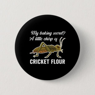 King Secret Cricket Bloem Eetbare Insecten Eiwit 1 Ronde Button 5,7 Cm