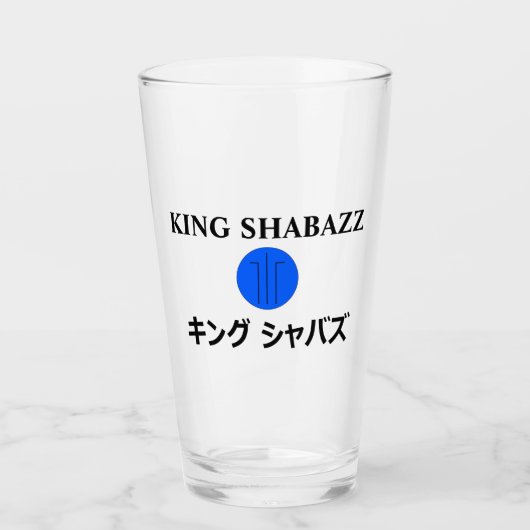 KING SHABAZZ GLAS (Voorkant)