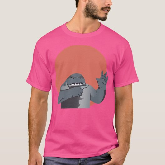 King Shark Hand T-shirt (Voorkant)