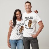 King Shepherd Quote mam Dad Print, German Shepherd T-shirt (Unisex)