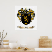 King Shield / wapenschild Poster (Keuken)