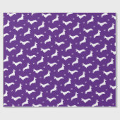 King Short Hair Dachshund - patroon 2 Cadeaupapier (Vlak)