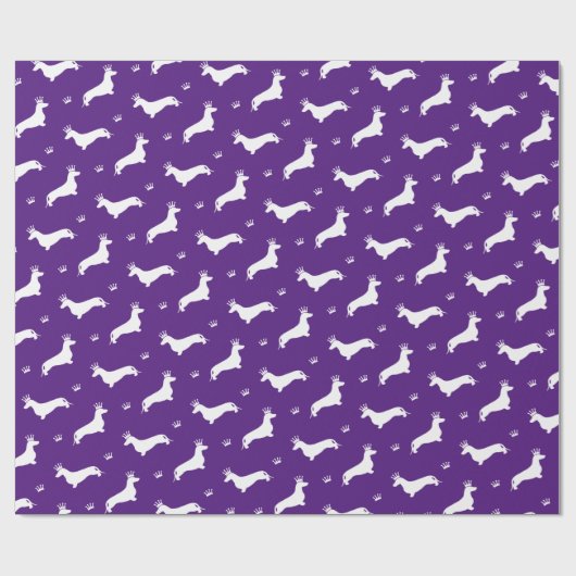 King Short Hair Dachshund - patroon 2 Cadeaupapier (Vlak)