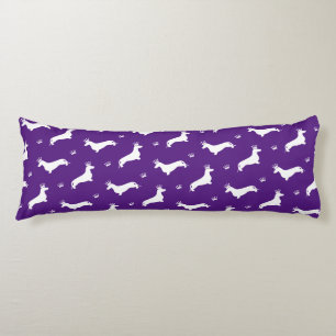 King Short Hair Dachshund - patroon 2 Lichaamskussen