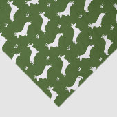 King Short Hair Dachshund - patroon 2 Tissuepapier (Detail)