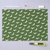 King Short Hair Dachshund - patroon 2 Tissuepapier (Craft)
