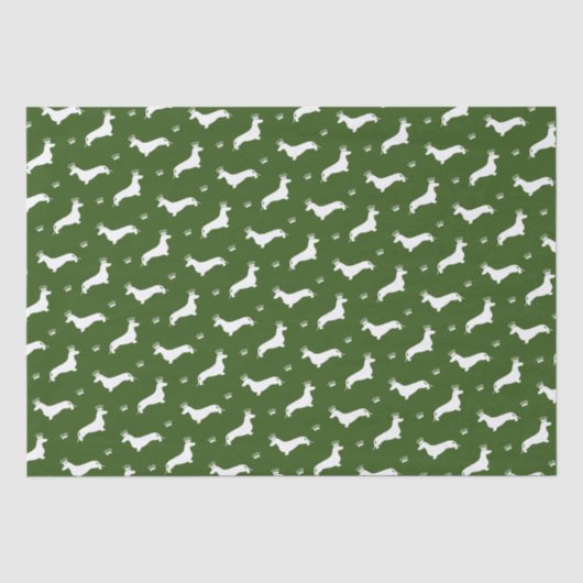 King Short Hair Dachshund - patroon 2 Tissuepapier (Voorkant)