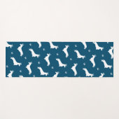 King Short Hair Dachshund - patroon 2 Yogamat (Voorkant (horizontaal))