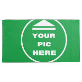 King Size Kussensloop Set - Voeg uw Afbeelding (Voorkant-Rechts)