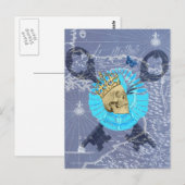 King Skull Briefkaart (Voorkant / Achterkant)
