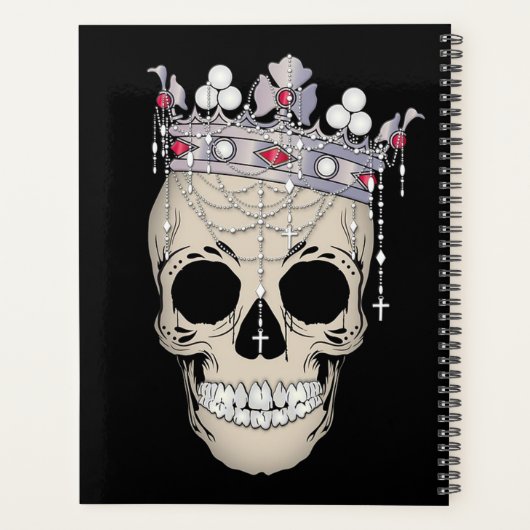 King Skull Planner (Achterkant)