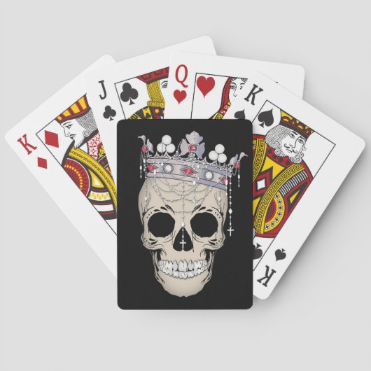 King Skull Pokerkaarten (Achterkant)