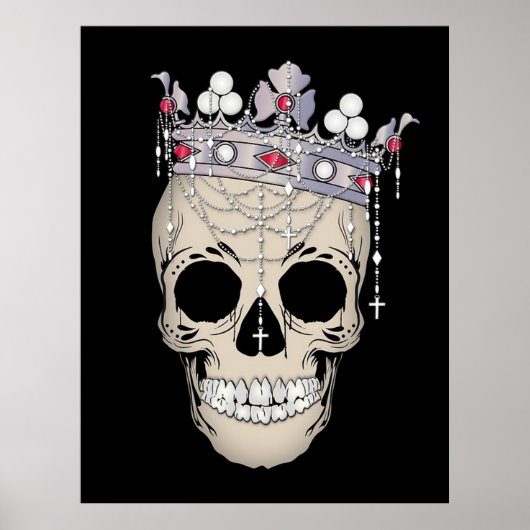 King Skull Poster (Voorkant)