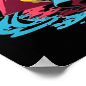 King Skull Scary Poster Muurdecoratie (Hoek)