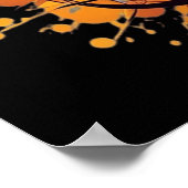 King Skull Scary Poster Muurdecoratie (Hoek)