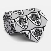 King Skull Shield Stropdas (Opgerold)