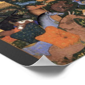 King Solomon door Persischer Meister Poster (Hoek)