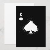 King Spade I kocht Dit Shirt Met Je Geld Kaart (Voorkant / Achterkant)