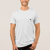 King Spade K – Minimal Couple Matching Design Tri-Blend Shirt (Voorkant)