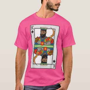 King Spades African American Kaart Halloween T-shi T-shirt