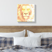 King Sparkle ogen Canvas Afdruk (Insitu (Slaapkamer))
