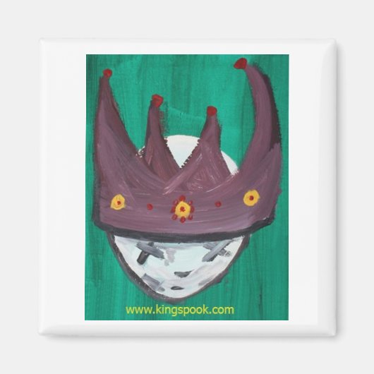 King Spook 2" magneet (Voorkant)