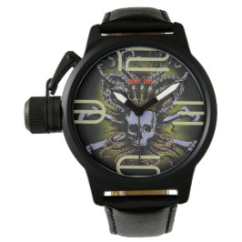 King Squid Skull Carpe Diem Horloge