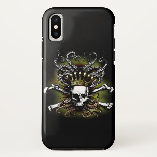 King Squid Skull Case-Mate iPhone Case (Achterkant)