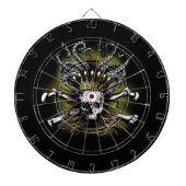 King Squid Skull Dartboard Dartbord (Voorkant)