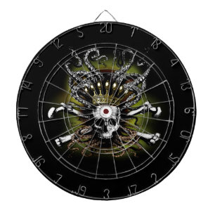 King Squid Skull Dartboard Dartbord