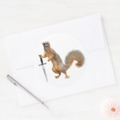 King Squirrel Stickers (Envelop)