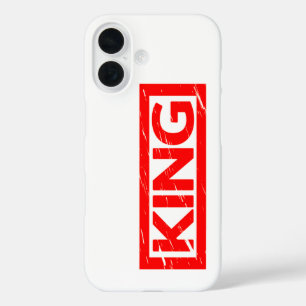 King Stamp iPhone 16 Hoesje