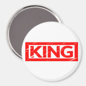 King Stamp Magneet (Voorkant / Achterkant)