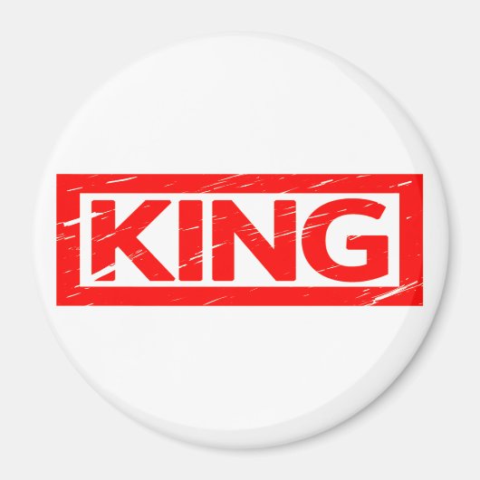 King Stamp Magneet (Voorkant)