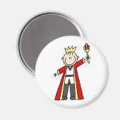 King Stick Figuur Magneet (Voorkant / Achterkant)
