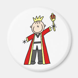 King Stick Figuur Magnet